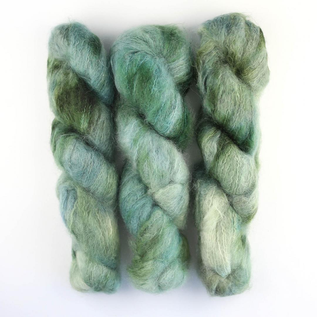 Cowgirl Blues Fluffy Mohair
