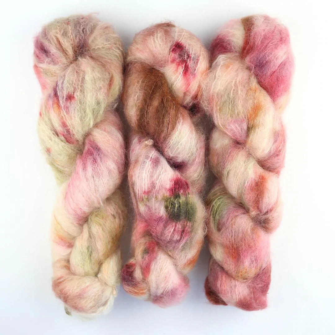 Cowgirl Blues Fluffy Mohair